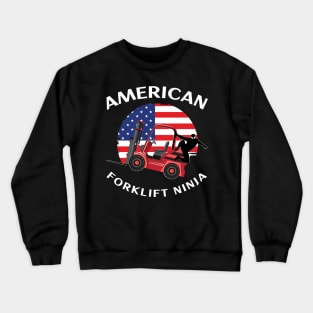 American Forklift Ninja RW Crewneck Sweatshirt